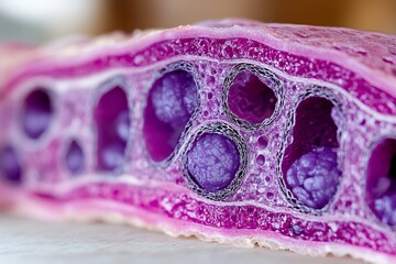 Crosssection of cartilage layers focusing surface middle and deep zones explaining their contributions to joint durability