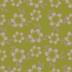 Fototapeta premium Digital Pattern in Repeat ,ideal for fashion, decoration, wallpaper and stationery.