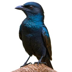 Full HD size 4k Racket-tailed Drongo