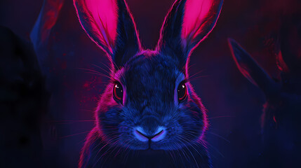 Rabbit artwork euphoria. Euphoria. Illustration