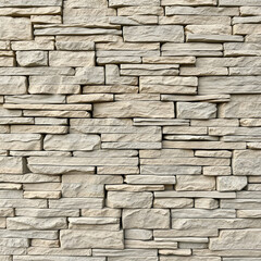Stacked stone wall texture backround