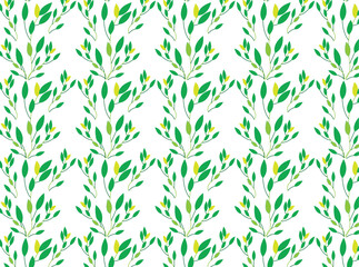 seamless pattern with Leaf design