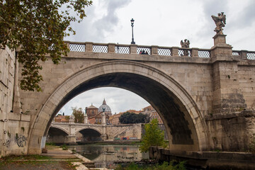 Fototapeta premium bridge over the river