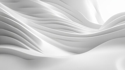 Abstract white backdrop with delicate geometric shapes and gentle light play for a refined, modern aesthetic