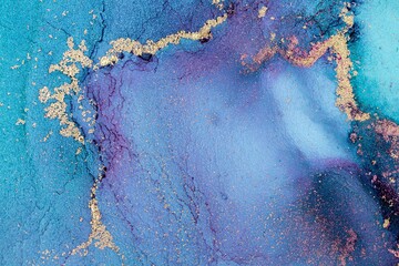 Original artwork photo of marble ink abstract art. High resolution photograph from exemplary original painting. Abstract painting was painted on HQ paper texture to create smooth marbling pattern.