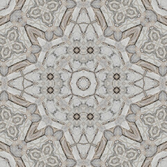 Seamless abstract symmetrical wonderful pattern. Kaleidoscope pattern texture