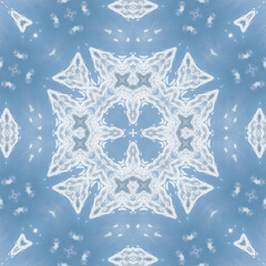 Seamless abstract symmetrical wonderful pattern. Kaleidoscope pattern texture