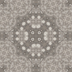 Seamless abstract symmetrical wonderful pattern. Kaleidoscope pattern texture