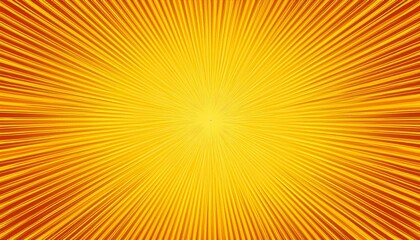 Obraz premium bright yellow rays background sunburst rays texture bright orange and yellow sun ray pattern for comic book poster or summer advertising banner template design