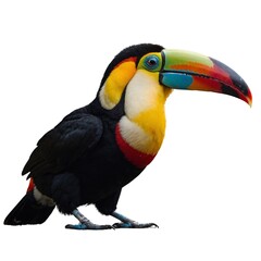Toucan white background