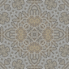 Seamless abstract symmetrical wonderful pattern. Kaleidoscope pattern texture
