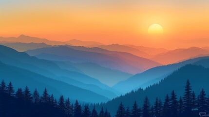 Abstract Water Droplets and Minimalist Landscapes in Surreal Digital Art Forms