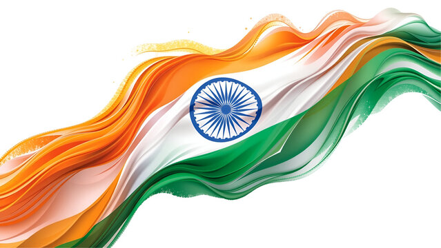 So the Indian flag was waving. 15 August, 26 January, republic day, independence day