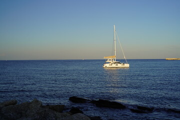 harbour and shore of Rhodes 
