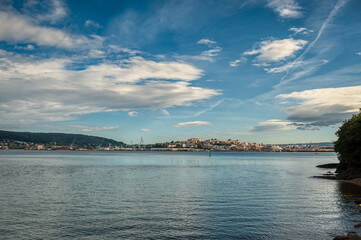 Obraz premium Ferrol is a city and municipality in the north of the province of La Coruña, in Galicia. It is the capital of the region that bears its name. Spain.