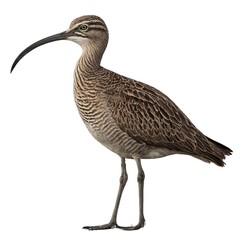 Obraz premium Whimbrel a full body bird