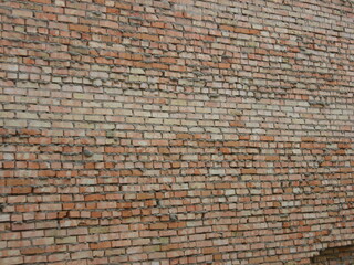 old brick wall, brick, wall