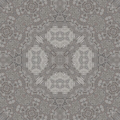 Seamless abstract symmetrical wonderful pattern. Kaleidoscope pattern texture