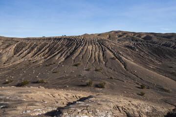 Ubehebe Crater Rim Trail at Death Valley National Park, California