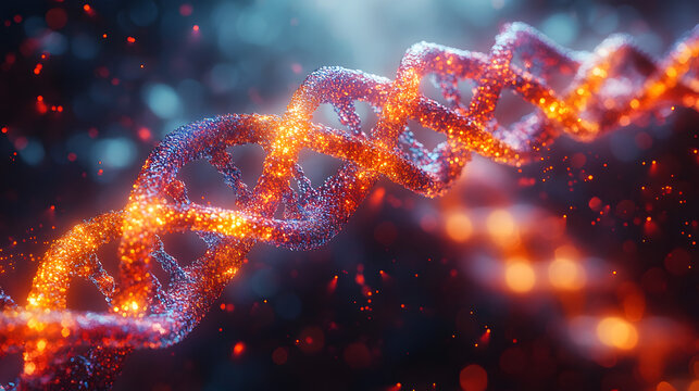A Comprehensive Visual Representation of the Double Helix Structure of DNA Focusing on Hydrogen Bonds and Base Pair Interactions