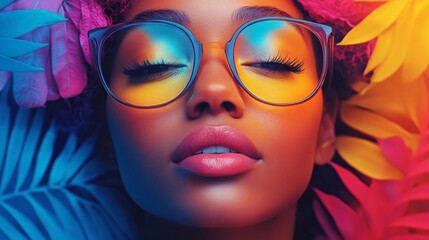 Creative notebook cover design with inspirational quotes and vibrant artwork