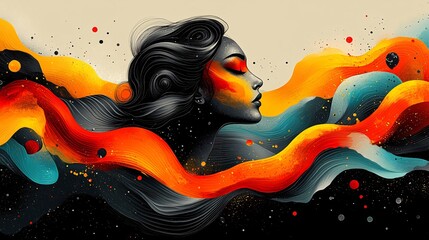 Creative poster design featuring motivational quotes and eye-catching artwork