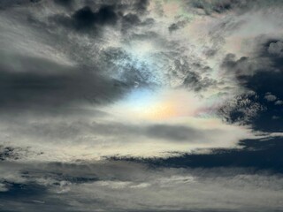 Anochecer en un paraje de Galicia