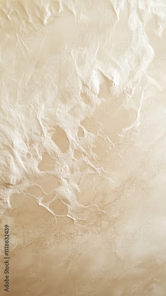 Poster creamy abstract texture: swirling patterns of beige and off-white create a luxurious, dreamy abstrac