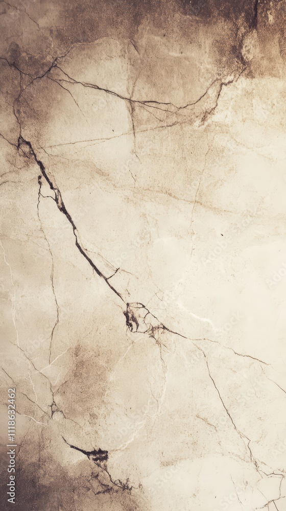 Poster abstract marble texture: beige and brown tones create a delicate, natural pattern with subtle, intri