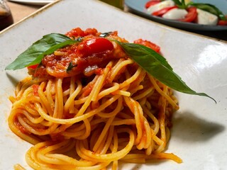 basil spaghetti