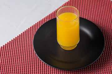glass of orange juice