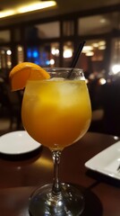 Sunset Sangria in a Luxurious Setting 