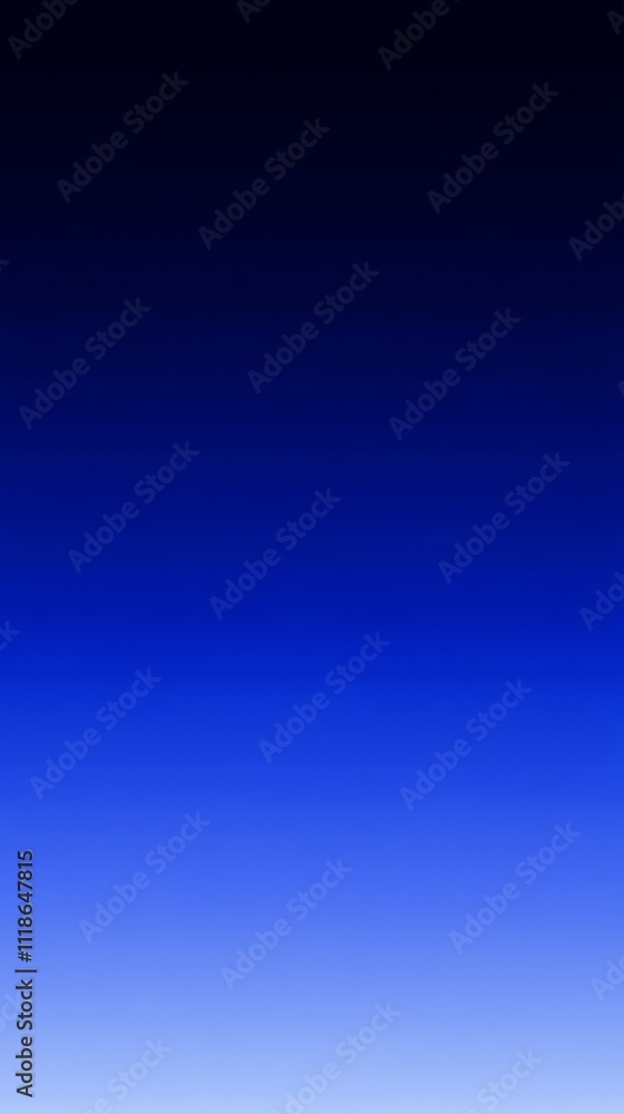 Poster deep blue gradient: a serene and calming backdrop of a deep blue gradient, transitioning from dark t