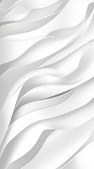 Fluid White Silk Drapery: Abstract image of elegant, flowing white silk fabric with soft shadows and gentle curves. Perfect for backgrounds, textures, or design elements. 