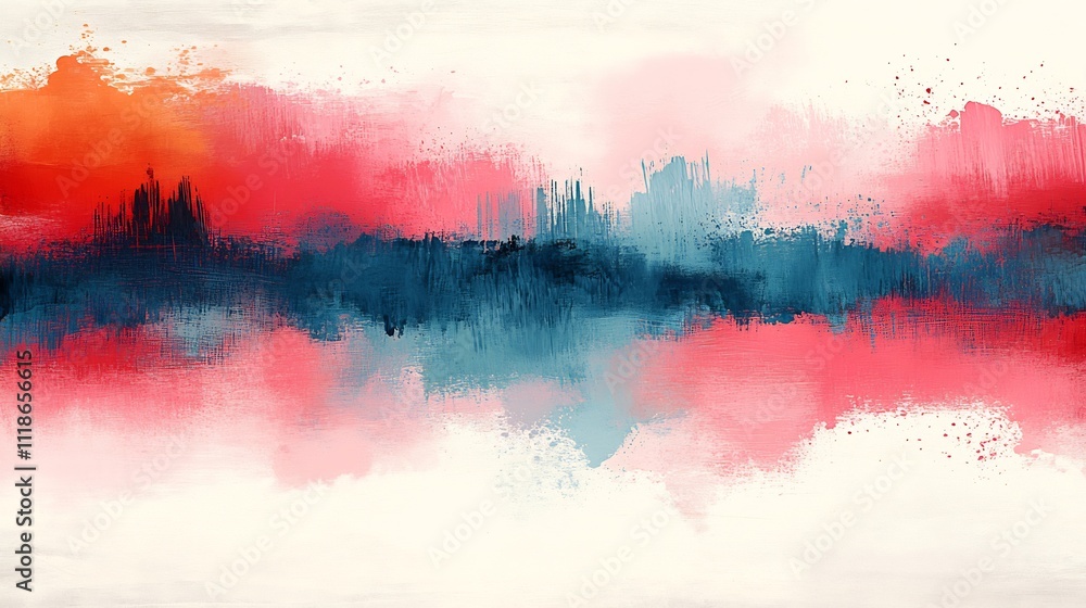 Poster playful and whimsical background with abstract pastel shapes creating a joyful design with plenty of