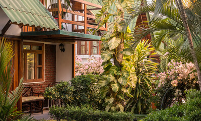 Fototapeta premium capanna tropicale