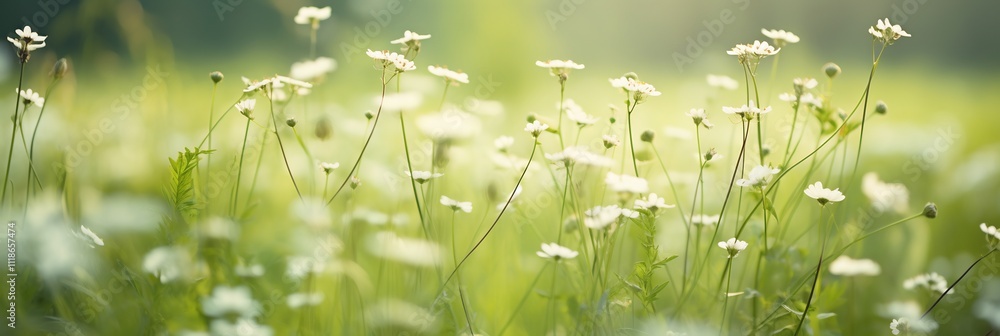 Aufkleber serene green backdrop with gradients blending mint and soft forest hues offering a tranquil canvas f