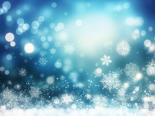 blue christmas background