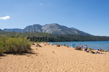 lake in the mountains
