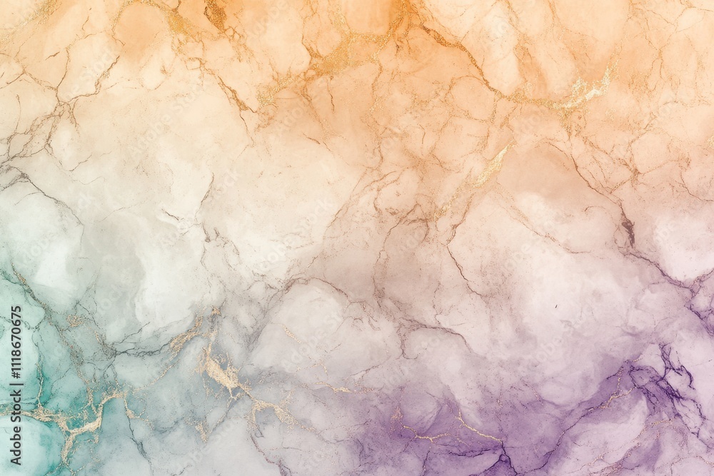 Aufkleber discover a stunning abstract marble texture featuring delicate golden veins, ideal for adding elegan