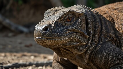 Obraz premium Galapagos Land Iguana