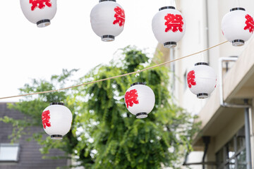 祭りの提灯 © yoisho