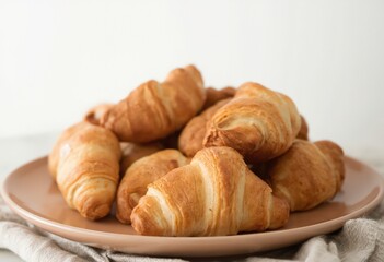 croissant on table