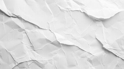 Fototapeta premium Minimalist white paper surface, perfect for highlighting the simplicity and sophistication of minimalist designs