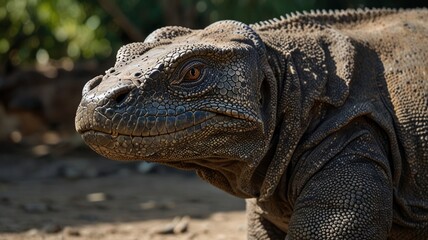 Fiji Iguana Portrait