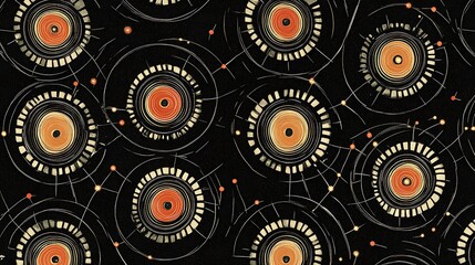 Fototapeta premium Beautiful graphic design illustrations