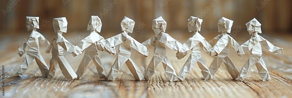 Poster dynamic collaborative business theme clean interconnected lines representing group effort and abstra