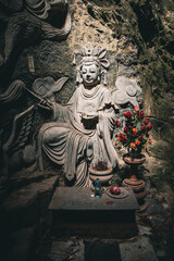 Statue of Budha in Marble Mountains Vietnam