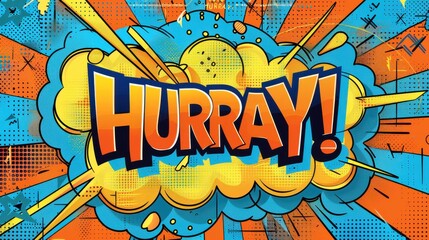 Obraz premium Pop art style comic speech bubble with 