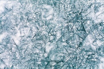 Ice texture original beautiful blue design pattern